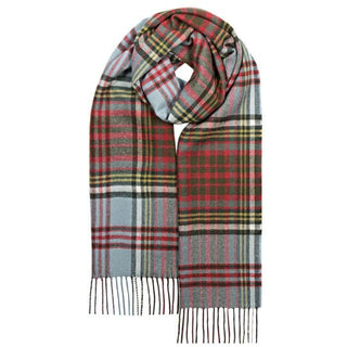 Anderson Weathered Tartan Luxury Oversized Pure Lambswool Unisex Scarf - Made in Scotland