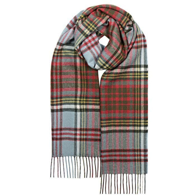 Anderson Weathered Tartan Luxury Oversized Pure Lambswool Unisex Scarf - Made in Scotland