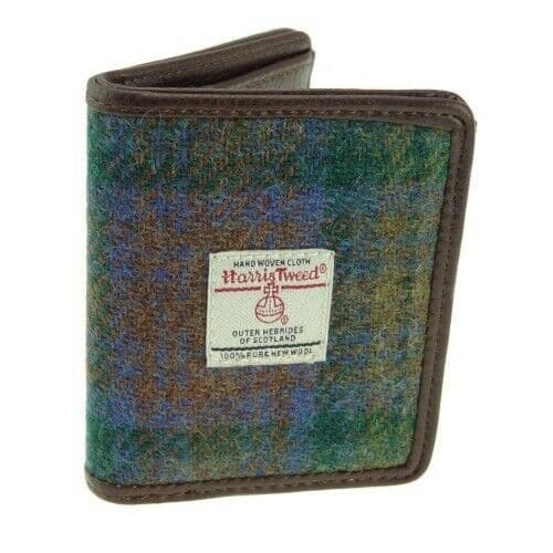 Authentic Harris Tweed Isle of Skye Tartan Credit Card Holder