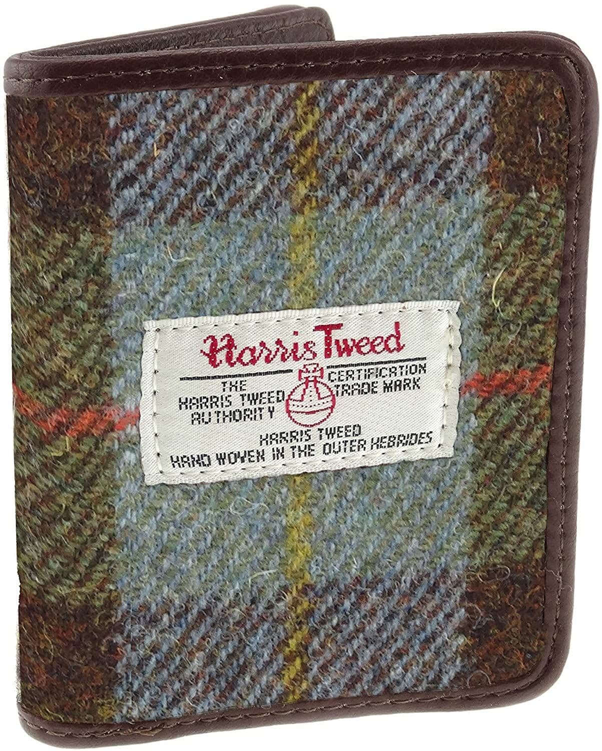 Authentic Harris Tweed MacLeod Tartan Credit Card Holder