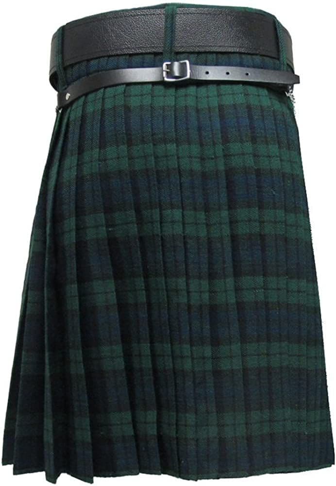 Gents Black Watch Tartan Lightweight Party Kilt
