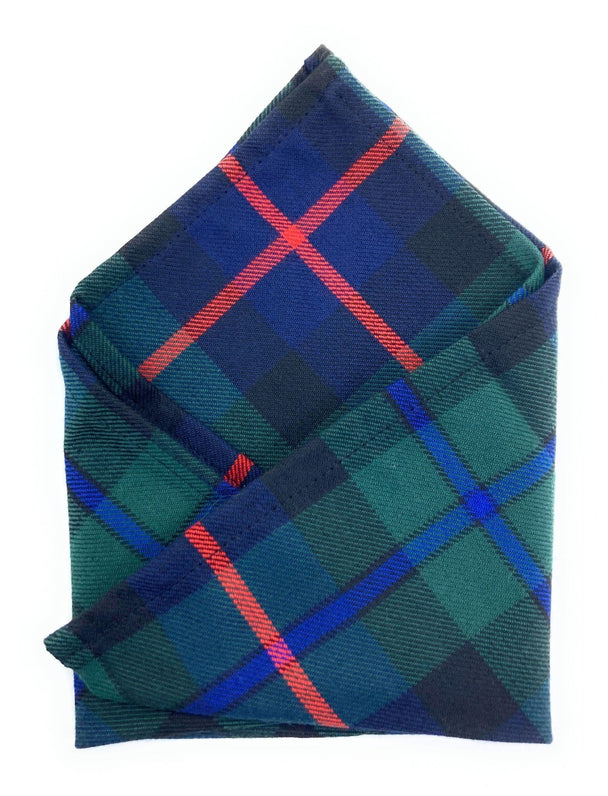 Gents Campbell of Cawdor Modern Tartan Pocket Square