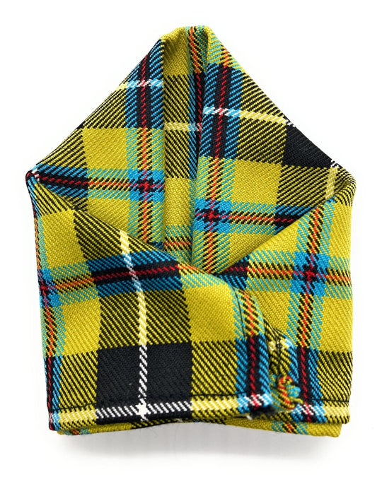 Gents Cornish National Tartan Polyviscose Pocket Square