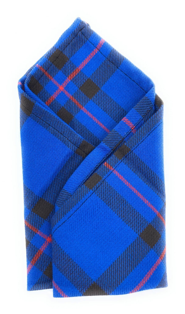 Gents Elliot Modern Tartan Pocket Square