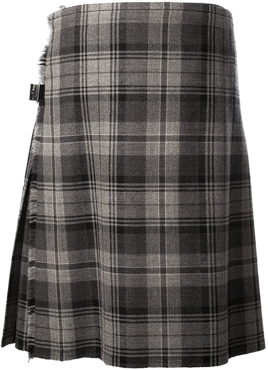 Gents Grey Hamilton Tartan Lightweight Party Kilt