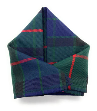 Gents Gunn Tartan Polyviscose Pocket Square