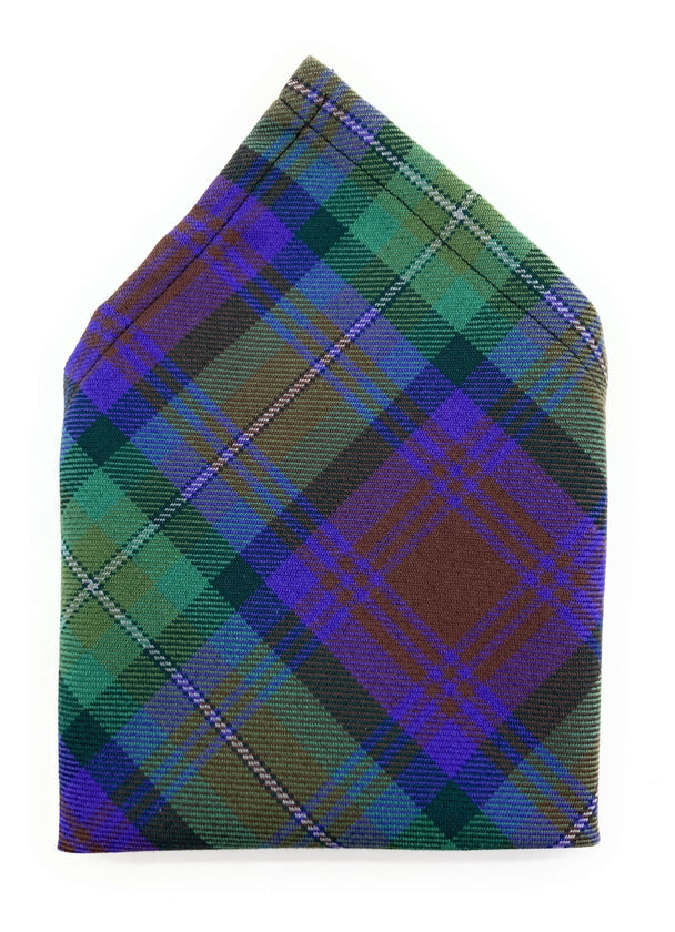 Gents Isle of Skye Tartan Pocket Square - Made in Scotland