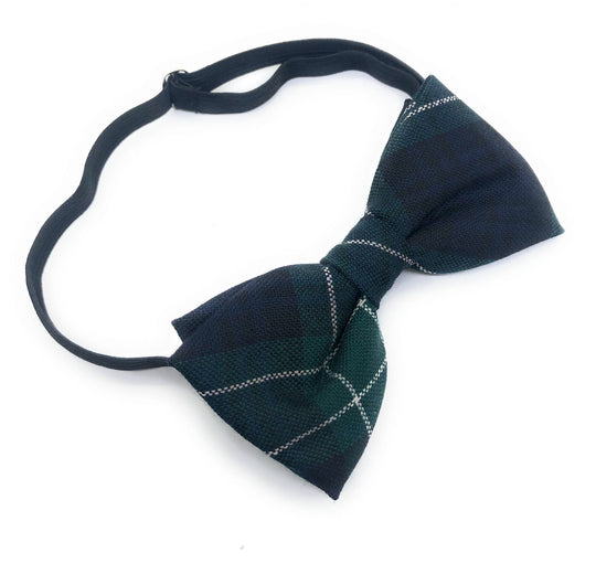 Gents Pure Wool Abercrombie Tartan Bow Tie Made in Scotland