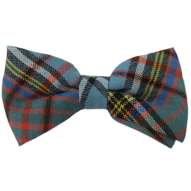 Gents Pure Wool Anderson Ancient Tartan Bow Tie Made in Scotland