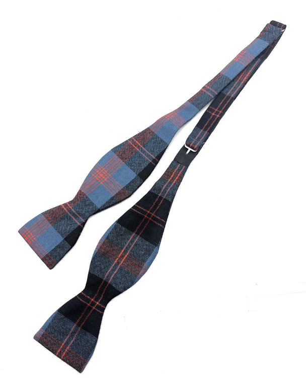 Gents Pure Wool Angus Ancient Tartan Self Tied Bow Tie Made in Scotland