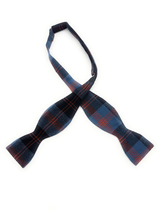 Gents Pure Wool Angus Ancient Tartan Self Tied Bow Tie Made in Scotland