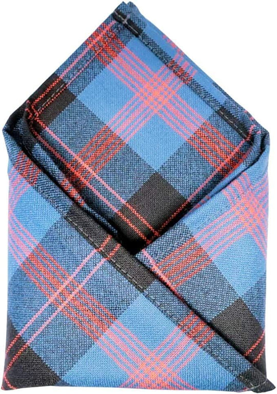 Gents Pure Wool Angus Tartan Pocket Square - Made In Scotland