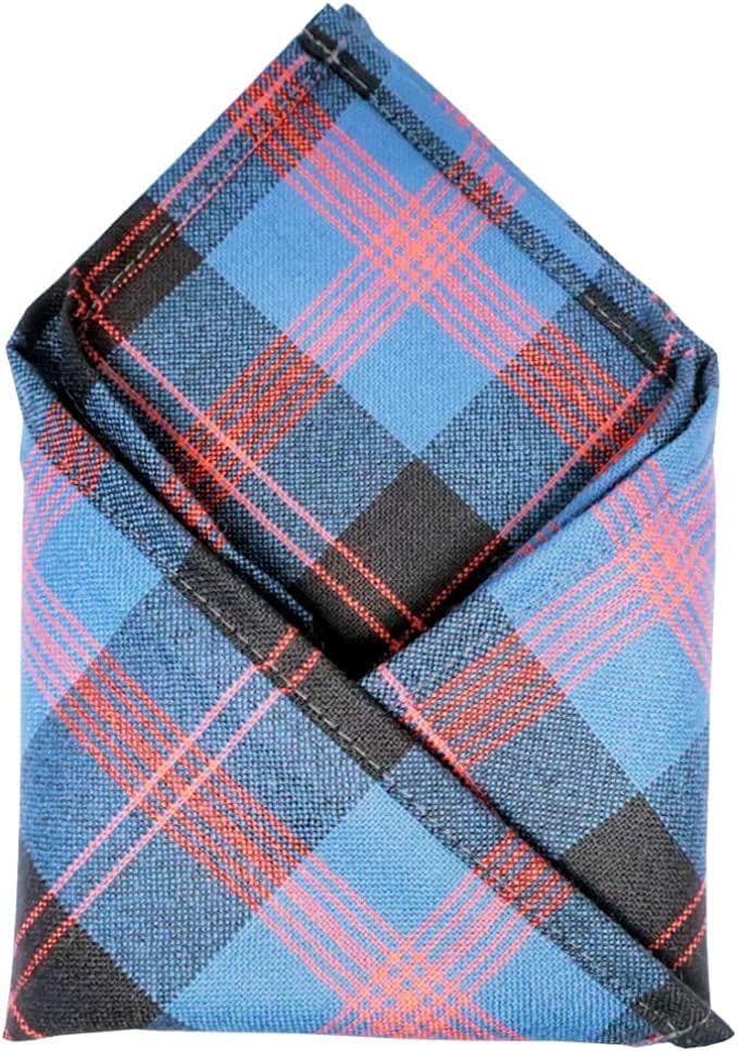 Gents Pure Wool Angus Tartan Pocket Square - Made In Scotland