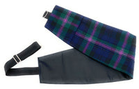 Gents Pure Wool Baird Tartan Cummerbund Made In Scotland