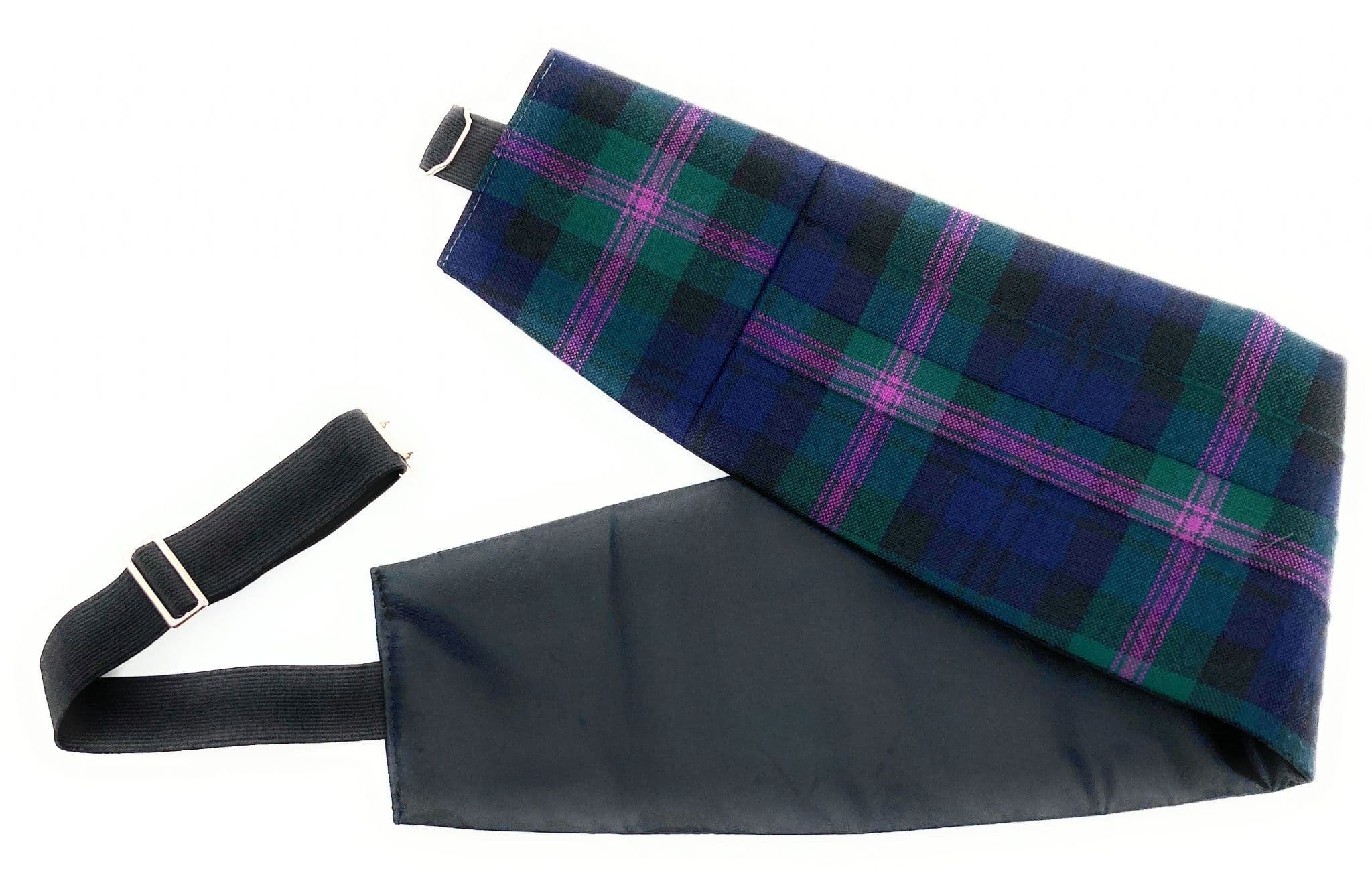 Gents Pure Wool Baird Tartan Cummerbund Made In Scotland