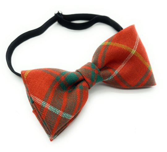 Gents Pure Wool Bruce Ancient Tartan Bow Tie Made in Scotland