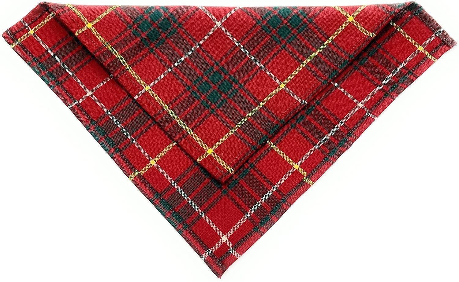 Gents Pure Wool Bruce Modern Tartan Pocket Square - Made In Scotland