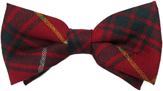 Gents Pure Wool Bruce Tartan Bow Tie Made in Scotland