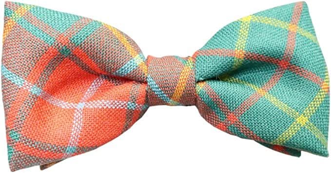 Gents Pure Wool Burnett Ancient Tartan Bow Tie Made in Scotland