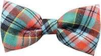 Gents Pure Wool Caledonia Ancient Tartan Bow Tie Made in Scotland