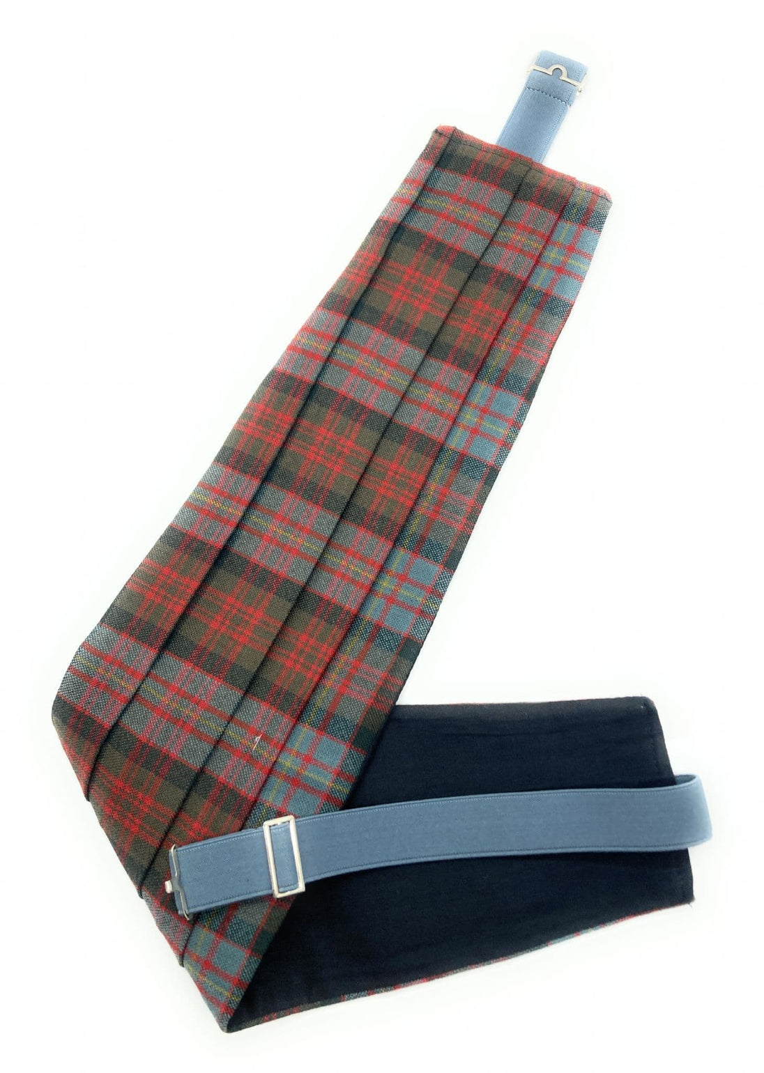 Gents Pure Wool Cameron Erracht Weathered Tartan Cummerbund Made In Scotland