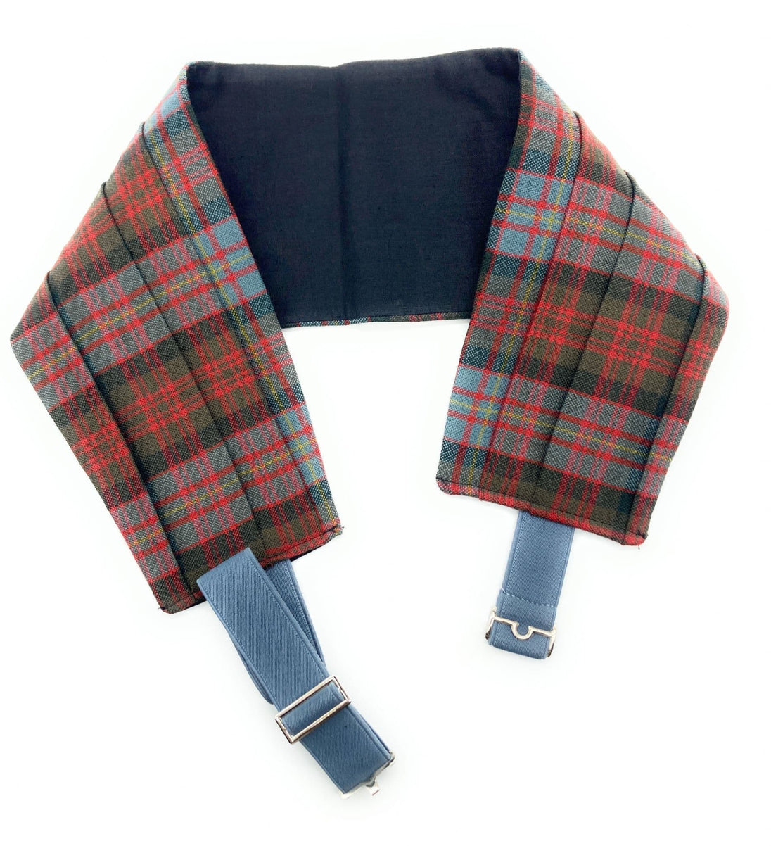 Gents Pure Wool Cameron Erracht Weathered Tartan Cummerbund Made In Scotland