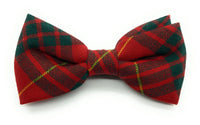 Gents Pure Wool Cameron Modern Tartan Bow Tie By Ingles Buchan of Scotland