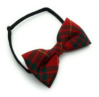 Gents Pure Wool Cameron Modern Tartan Bow Tie By Ingles Buchan of Scotland