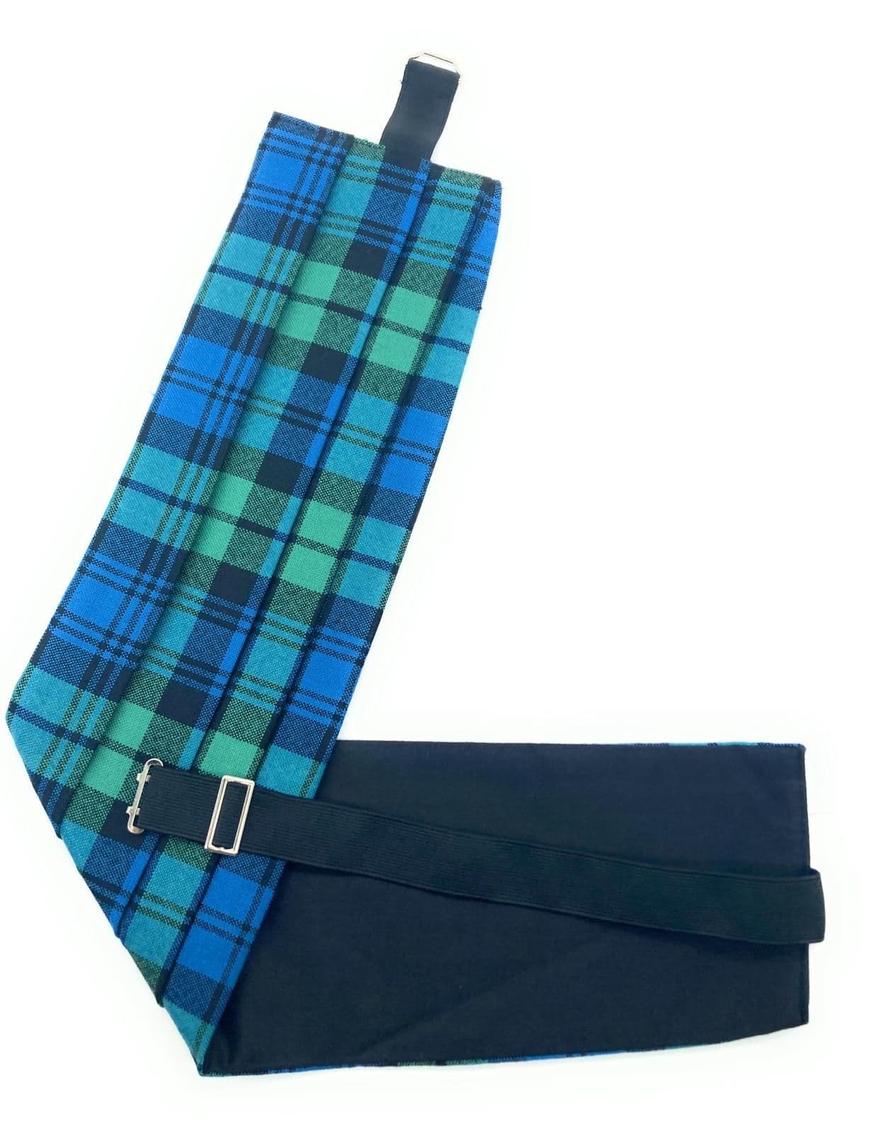 Gents Pure Wool Campbell Ancient Tartan Cummerbund Made In Scotland