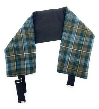 Gents Pure Wool Campbell Argyll Weathered Tartan Cummerbund Made In Scotland
