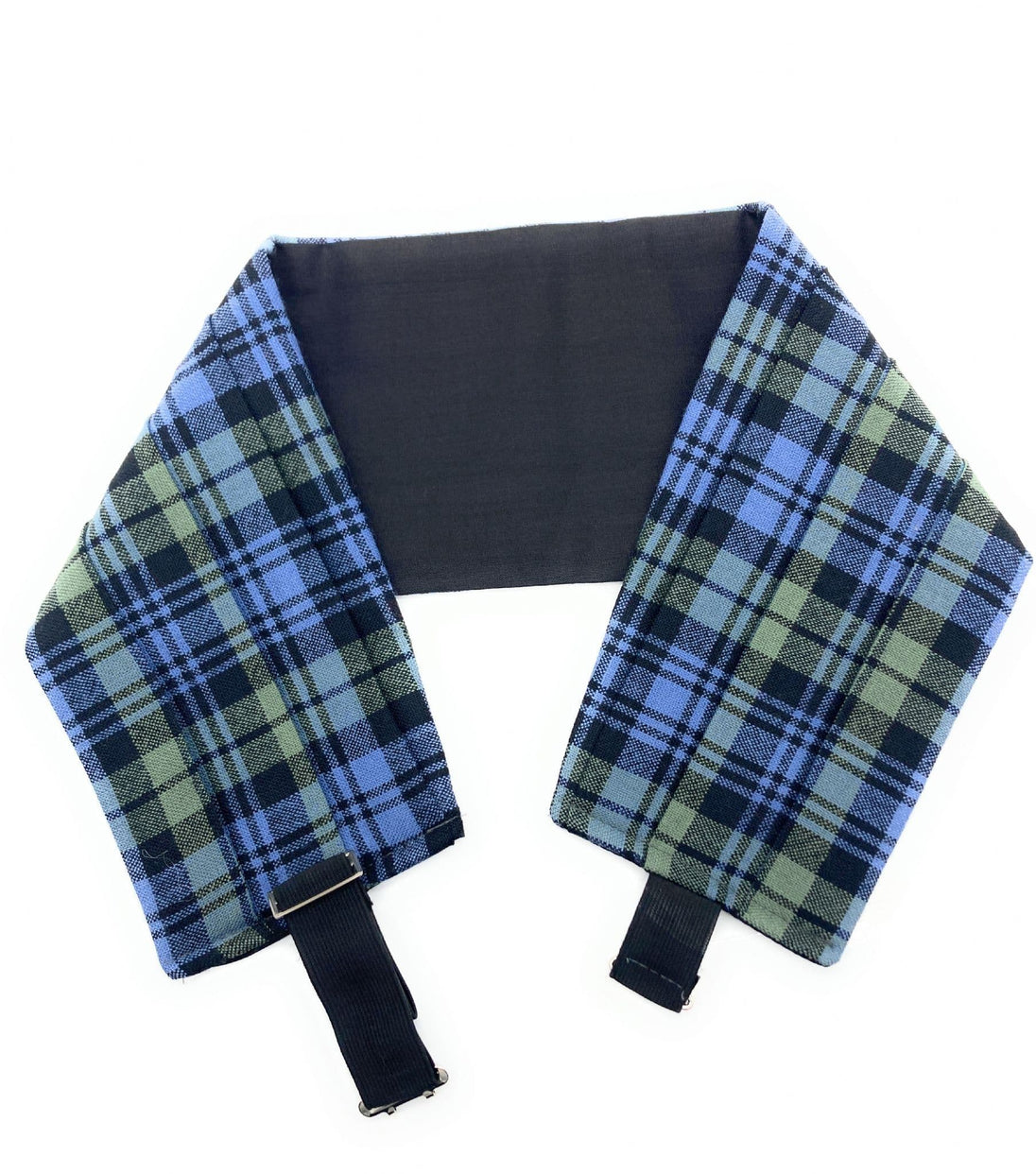 Gents Pure Wool Campbell Faded Weathered Tartan Cummerbund Made In Scotland