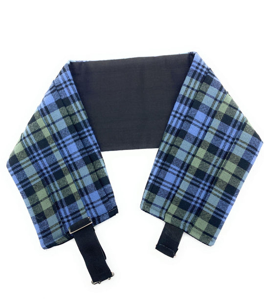 Gents Pure Wool Campbell Faded Weathered Tartan Cummerbund Made In Scotland