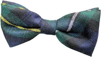 Gents Pure Wool Campbell of Argyll Tartan Bow Tie Made in Scotland