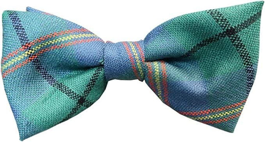 Gents Pure Wool Carmichael Ancient Tartan Bow Tie Made in Scotland