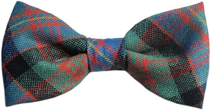 Gents Pure Wool Cochrane Ancient Tartan Bow Tie Made in Scotland