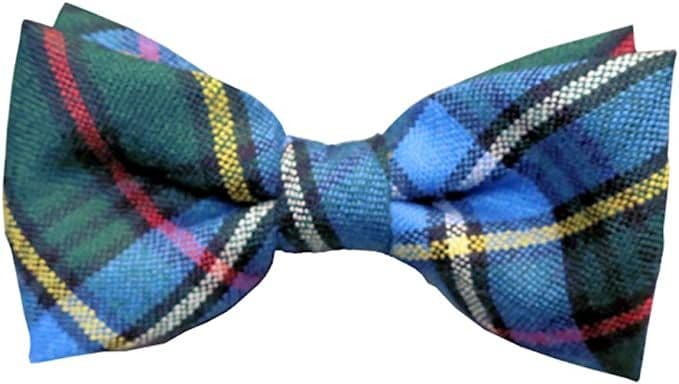 Gents Pure Wool Cockburn Tartan Bow Tie Made in Scotland
