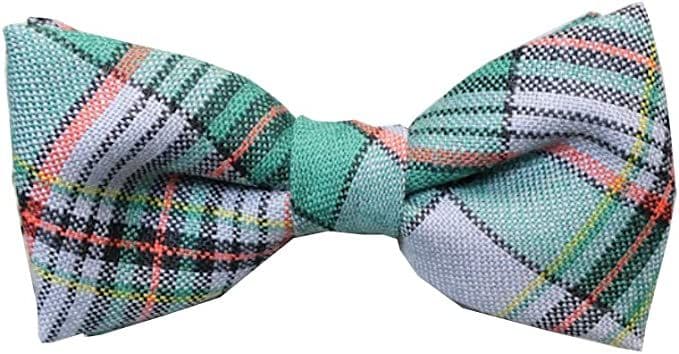 Gents Pure Wool Craig Ancient Tartan Bow Tie Made in Scotland