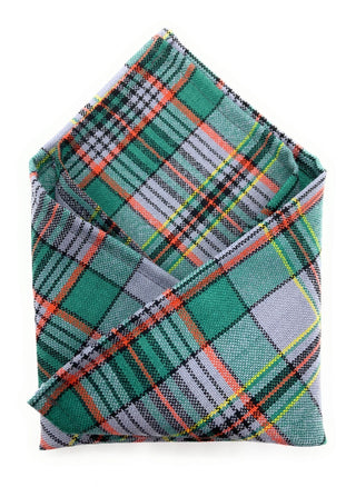 Gents Pure Wool Craig Ancient Tartan Pocket Square - Made In Scotland