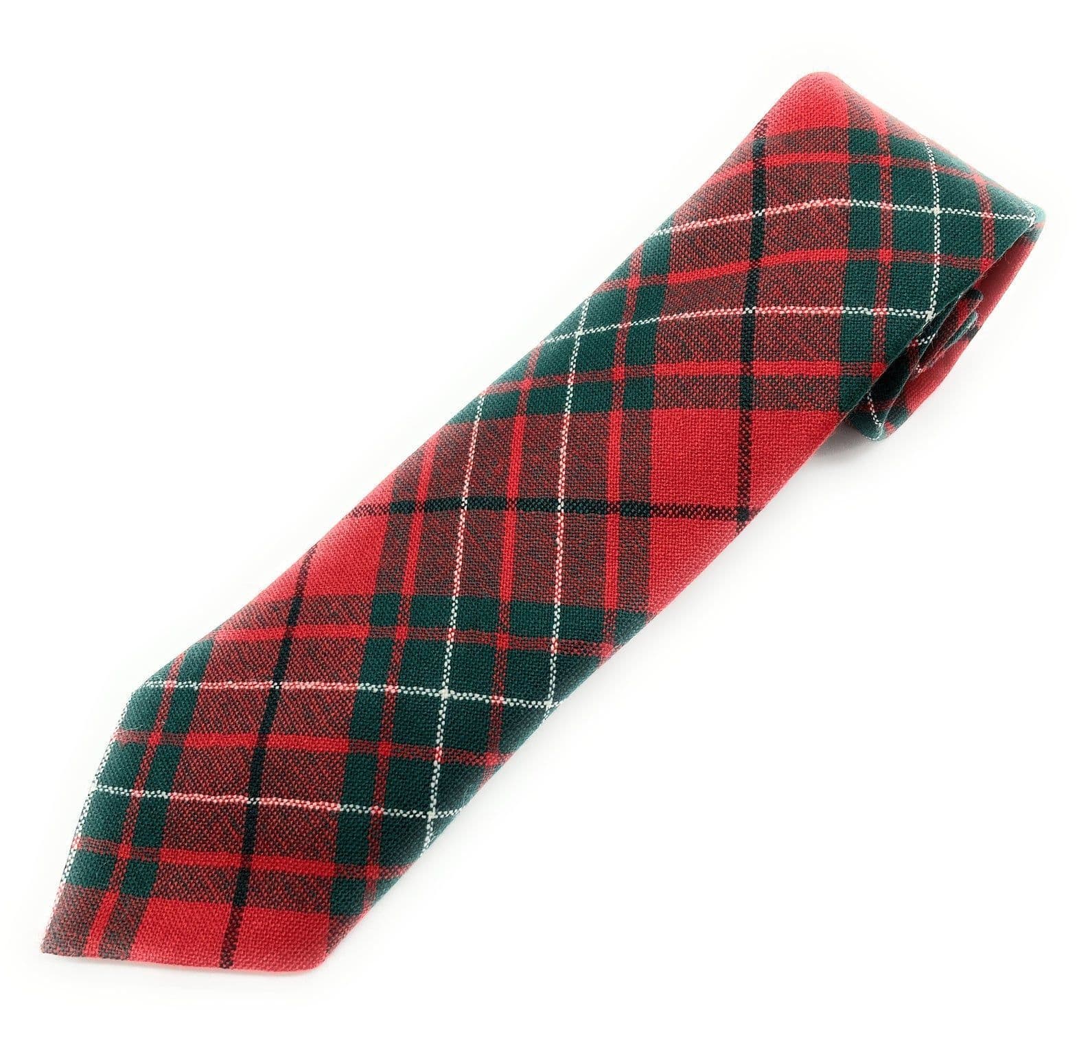 Gents Pure Wool Cumming Tartan Tie  Made in Scotland