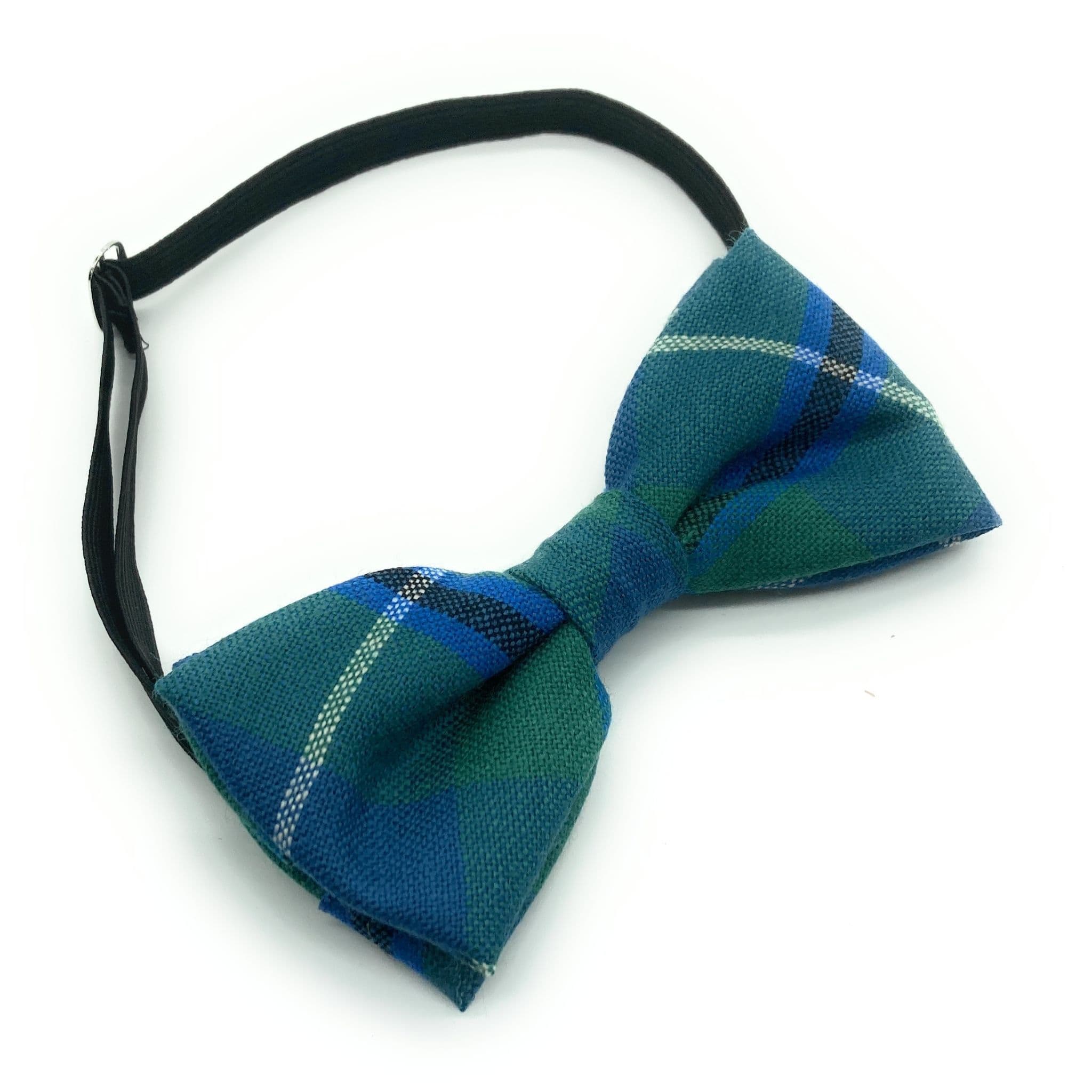 Gents Pure Wool Douglas Ancient Tartan Bow Tie Made In Scotland