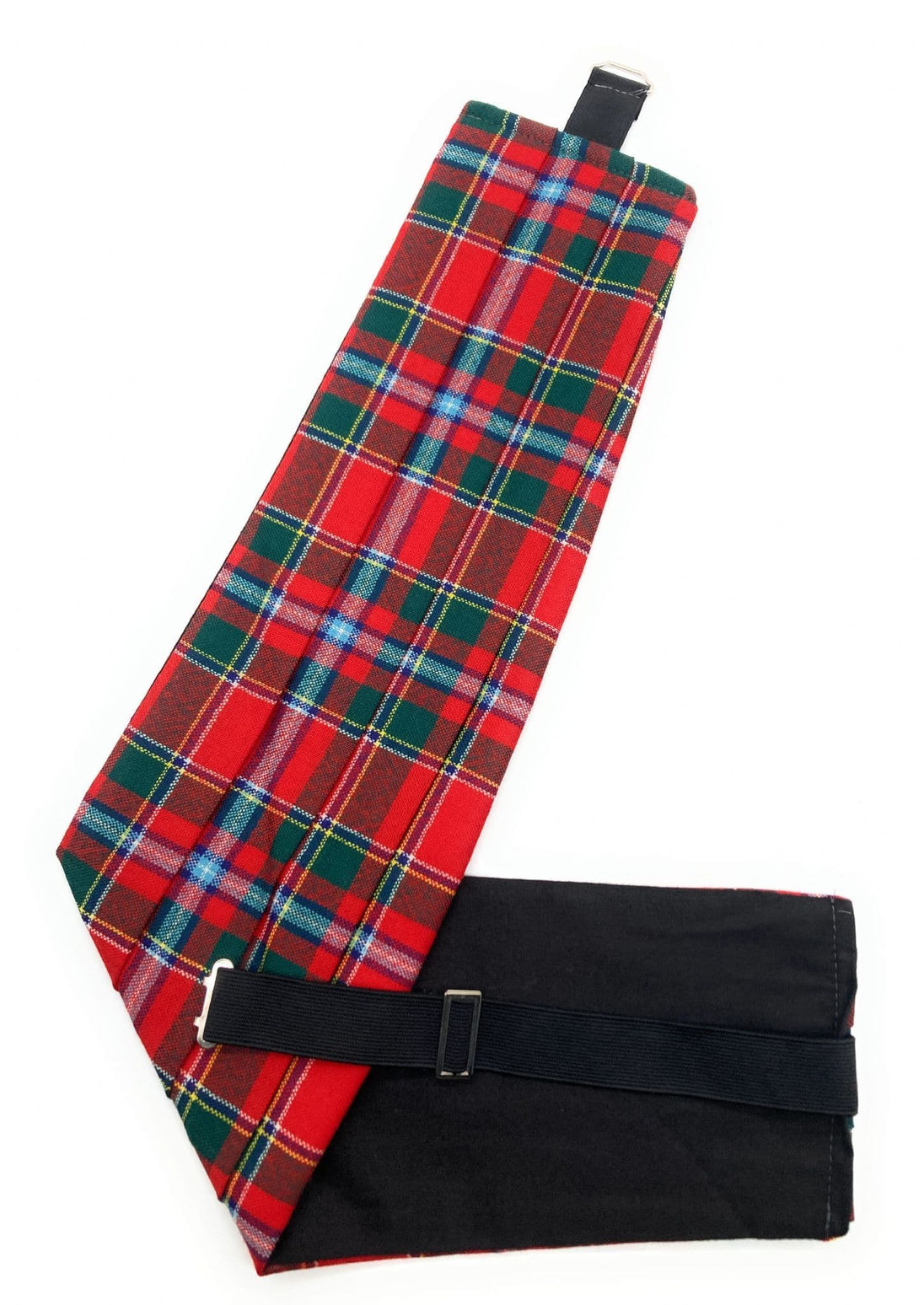 Gents Pure Wool Drummond of Perth Tartan Cummerbund Made In Scotland