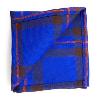 Gents Pure Wool Elliot Ancient Tartan Pocket Square - Made In Scotland