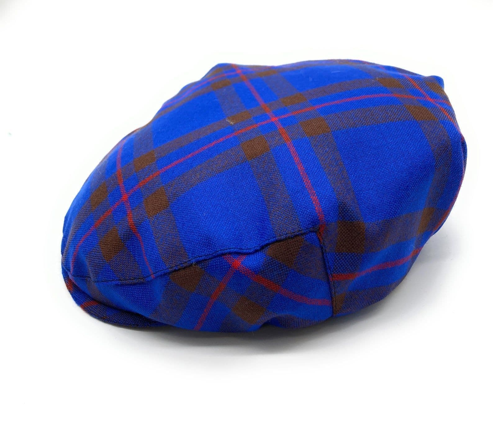 Gents Pure Wool Elliot Tartan Flat Cap