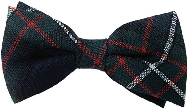 Gents Pure Wool Ferguson Modern Tartan Bow Tie - Made in Scotland