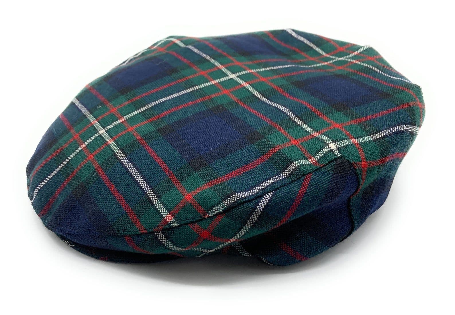 Gents Pure Wool Ferguson Tartan Flat Cap