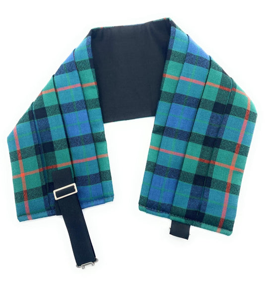 Gents Pure Wool Flower of Scotland Tartan Cummerbund Made In Scotland