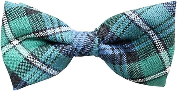 Gents Pure Wool Forbes Ancient Tartan Bow Tie Made in Scotland