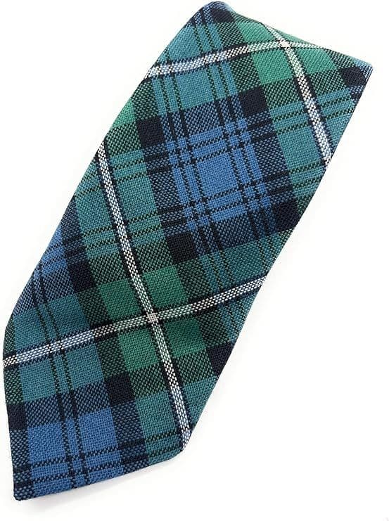 Gents Pure Wool Forbes Ancient Tartan Tie - Made In Scotland