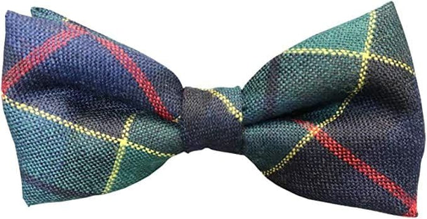 Gents Pure Wool Foresyth Modern Tartan Bow Tie - Made in Scotland