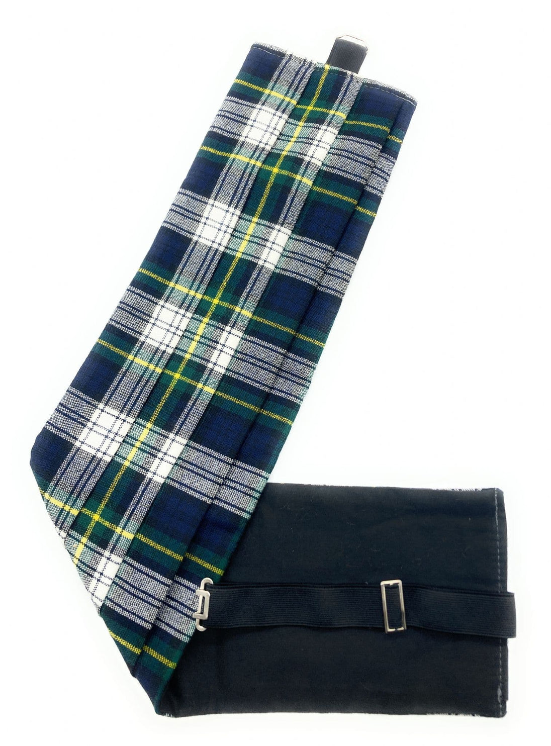 Gents Pure Wool Gordon Dress Tartan Cummerbund Made In Scotland